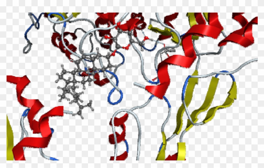 3d Representation Of Docking Of Compound C7 Into The - 3d Representation Of Docking Of Compound C7 Into The #1435932