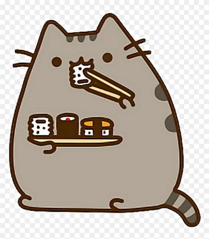 Sushi Clipart Kawii - Kawaii Imagenes De Pusheen #1435966