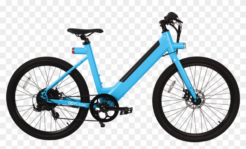 Clip Art Transparent Flash In Electric Blue - Flash Metro Bike Price #1436002