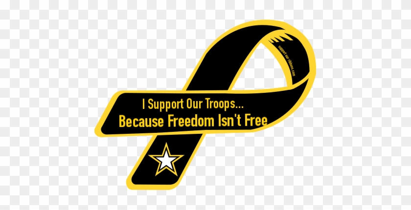 Freedom Isn/'t Free Ribbon Magnet Car Auto Refrigerator - Us Army Veteran #1436015
