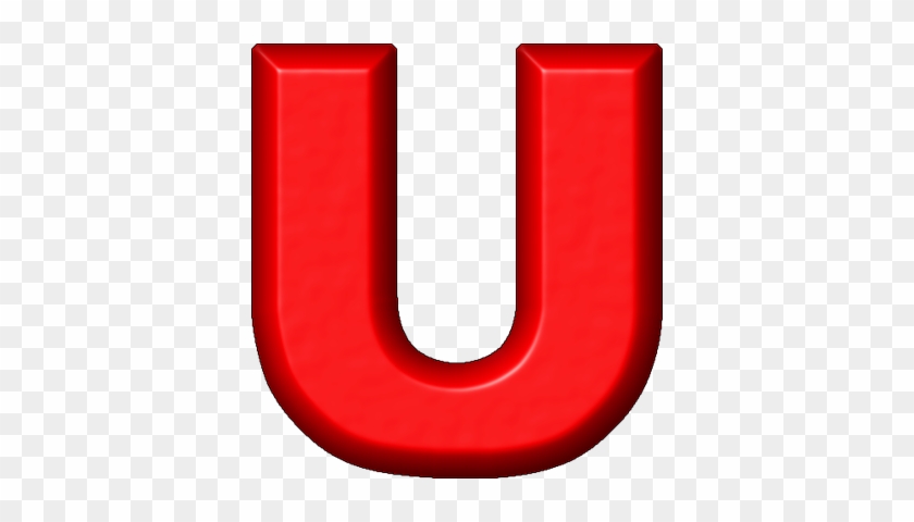 Etc > Presentations Etc Home > Alphabets > Refrigerator - Letter U In Red #1436035