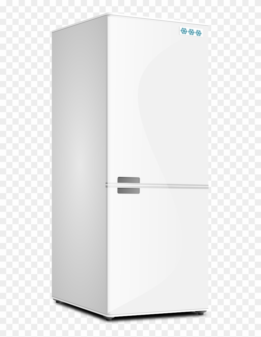 Refrigerator Clipart Refrigerator Home Appliance Freezers - Vector Tủ Lạnh #1436053