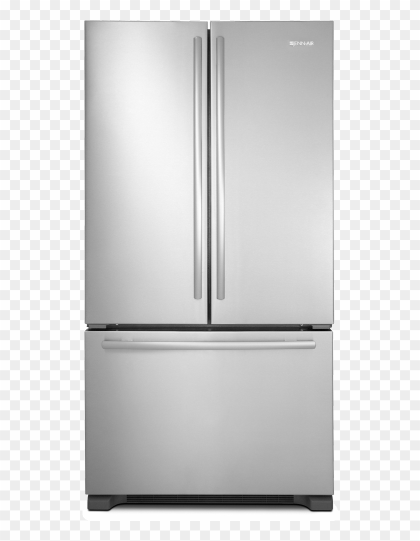 Transparent Fridge Designer Clipart Library Stock - Jenn Air French Door Refrigerator #1436058