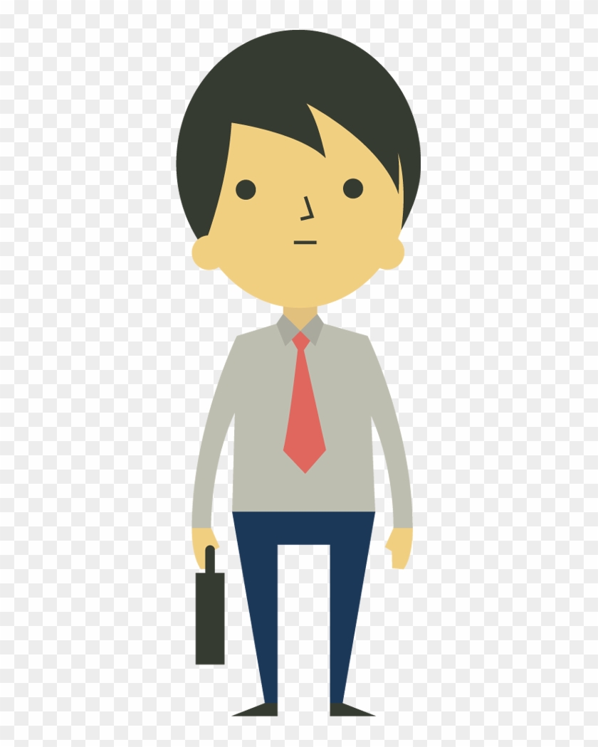 Graphic Freeuse Download Businessman Clipart Unhappy - Standing Cartoon Png #1436212