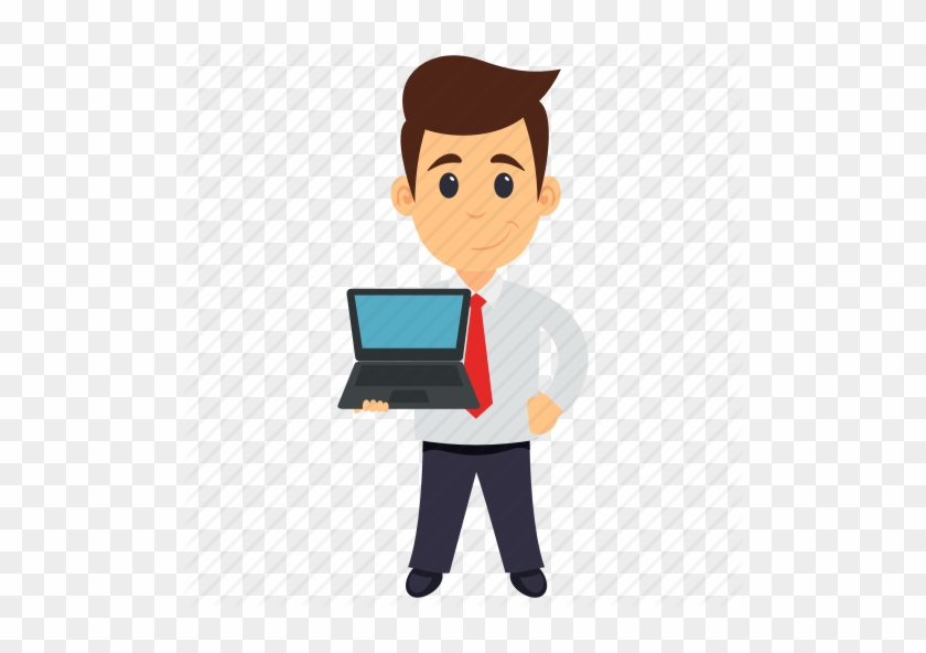 Clipart Library Library Businessman Clipart Man Going - Office Character Png #1436243