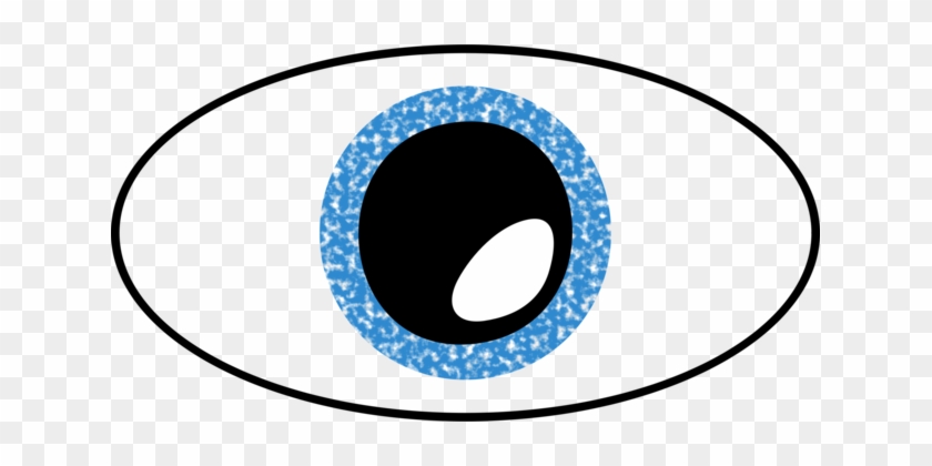 Cartoon Eye Animation Blinking Wink - Transparent Cartoon Eye #1436282