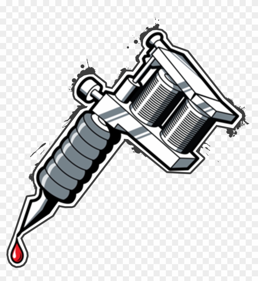 Artist Clip Art Tatto Transprent - Tattoo Machine Clip Art #1436284