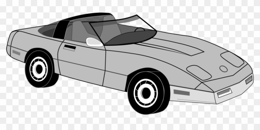 Sports Car Chevrolet Corvette Chevrolet Camaro - Cartoon Corvette #1436308
