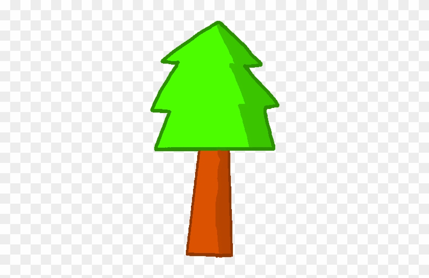 Svg Royalty Free Library Image Png Object Shows - Bfdi Pine Tree #1436321