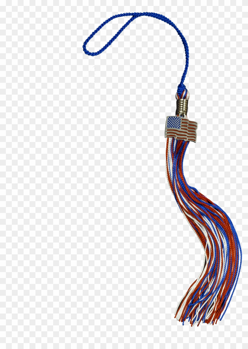 Tassel With Flag Medallion - Illustration #1436378