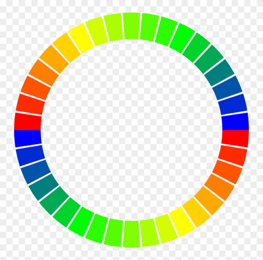 Computer Icons Pizza Drawing Flat Design - 15 Color Wheel #1436446