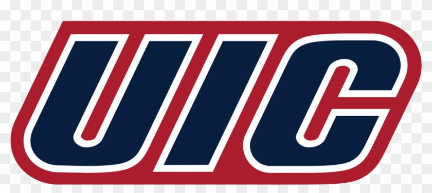 Uic Flames Wordmark - Uic Flames #1436448