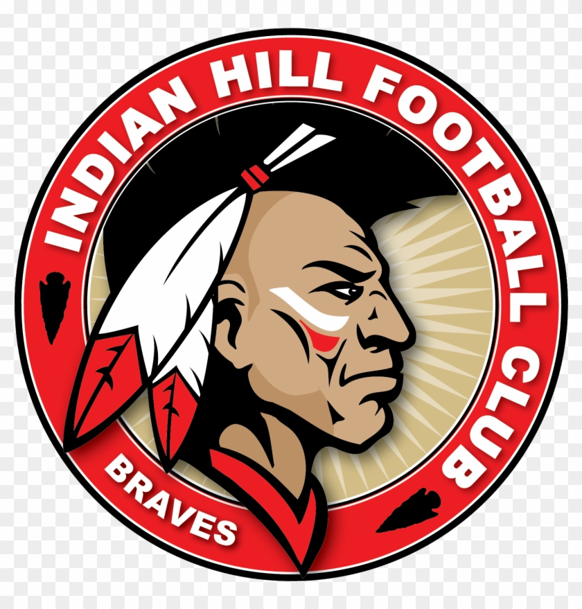 Indian Hill Football Club Logo Braves Sports - Indian Sports Club Logos #1436463