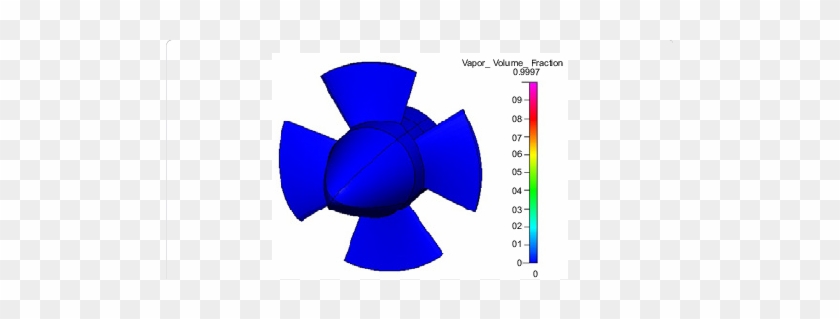 Vapor Volume Distribution On The Rotor At 3000 Rpm, - Cartoon #1436621