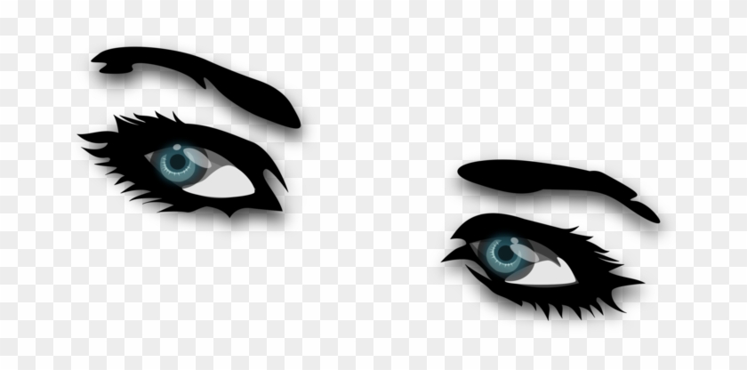 Human Eye Eyebrow Clip Art Women Eyelash - Great Gatsby Eyes Transparent #1436719