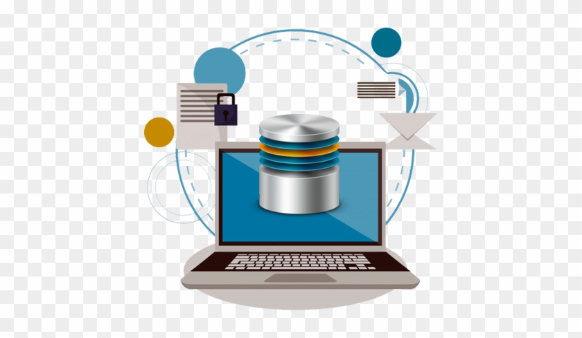 Database Monitoring Simplified - Vector Graphics #1436770