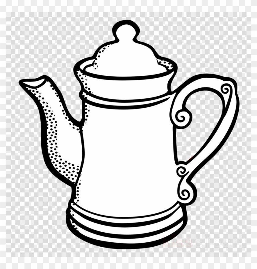 Bule Png Clipart Teapot Clip Art - Teapot Line Art #1436856