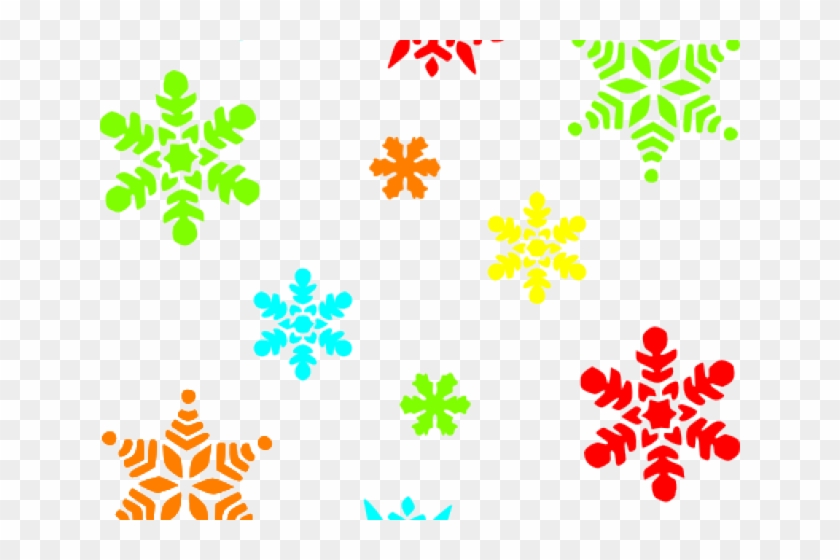 Snowflakes Clipart White Christmas - Snowflake Clipart Black And White #1436900