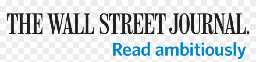 Wall Street Journal Clipart The Wall Street Journal - Wall Street Journal Read Ambitiously #1436964