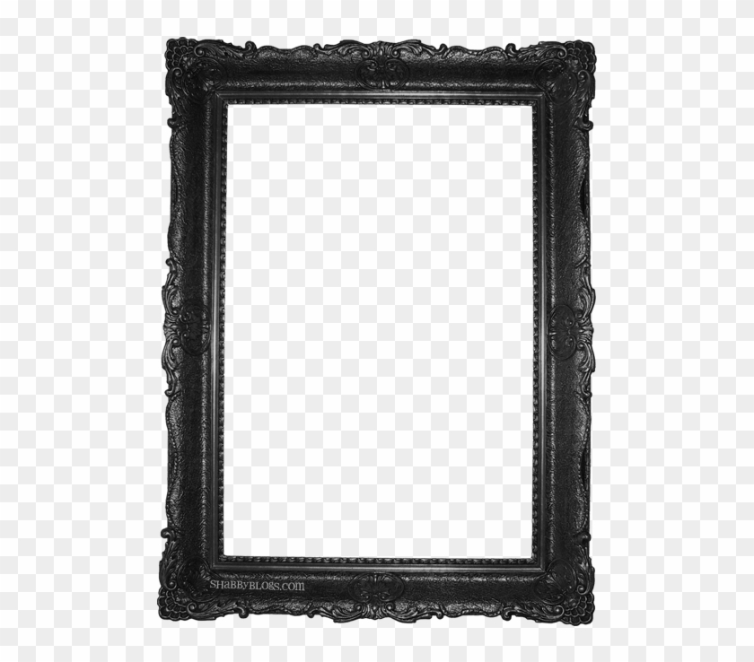 Shabbyblogsclassicframe Vintage Frames, Frame Clipart, - Empty Picture Frame #1437025
