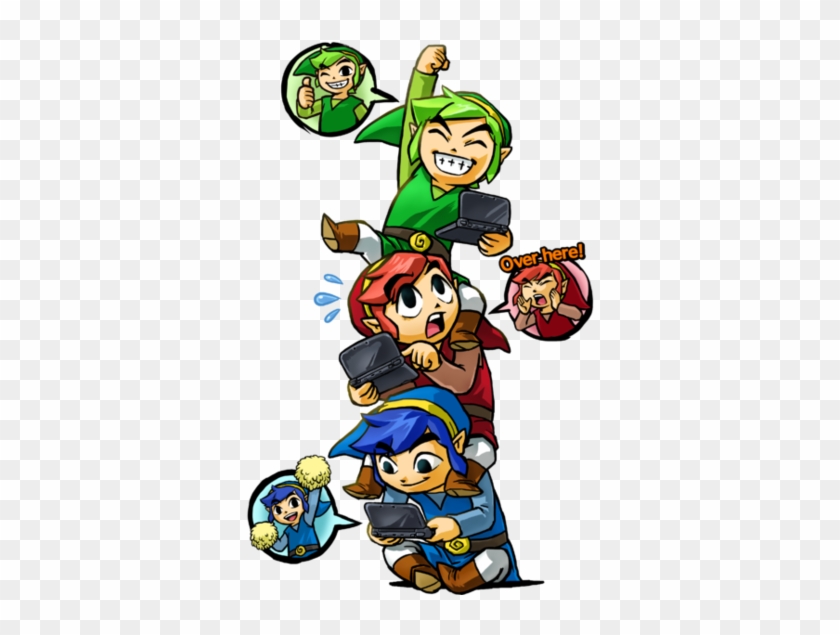 The Tri Force Heroes - Legend Of Zelda Triforce Heroes #1437137