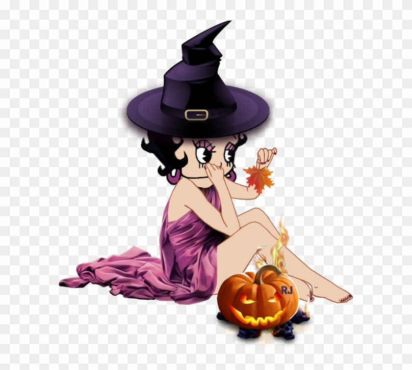 Sexy Witch - Cartoon Witch Hat #1437156