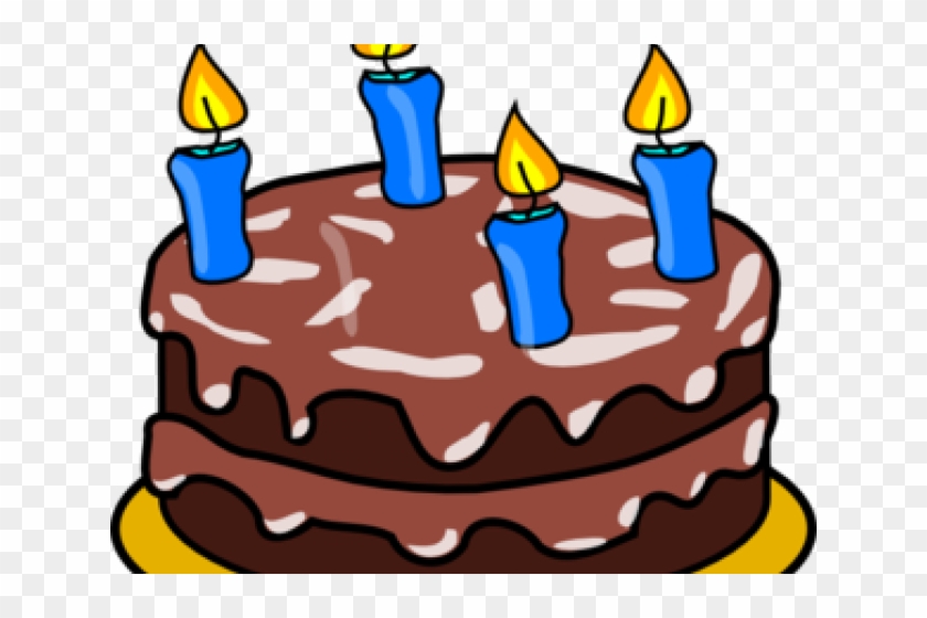Birthday Cake Clipart 4th - Birthday Cake Clip Art #1437171