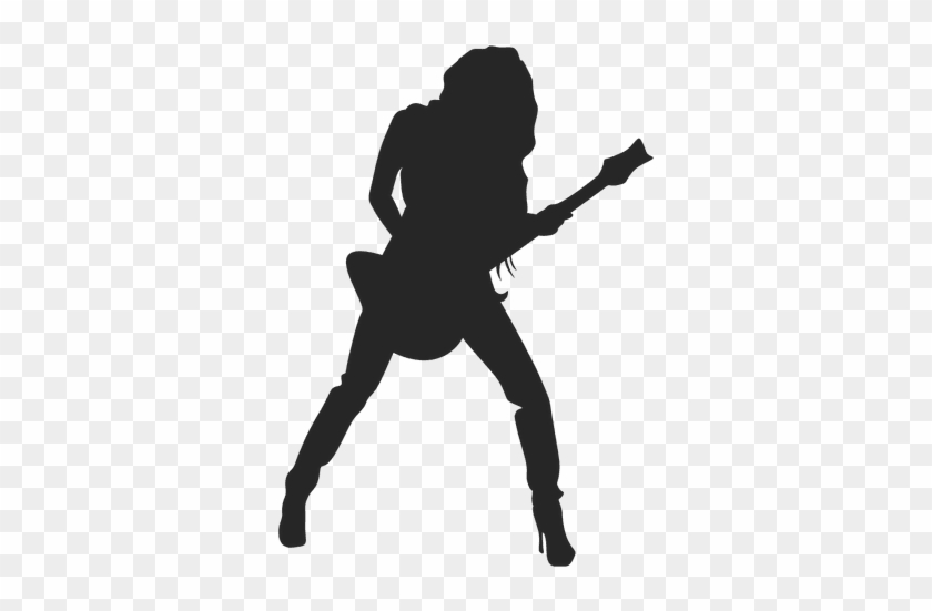 Clip Art Free Stock Player Clipart Female Guitarist - Neil Berg 50 Years Of Rock And Roll #1437337