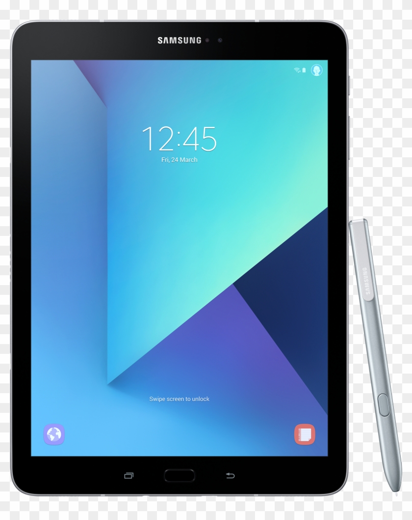 Clip Art How Samsung's New Galaxy Tablet Compares To - Samsung Galaxy Tab S3 - 9.7" Wi-fi - 32gb Silver #1437347