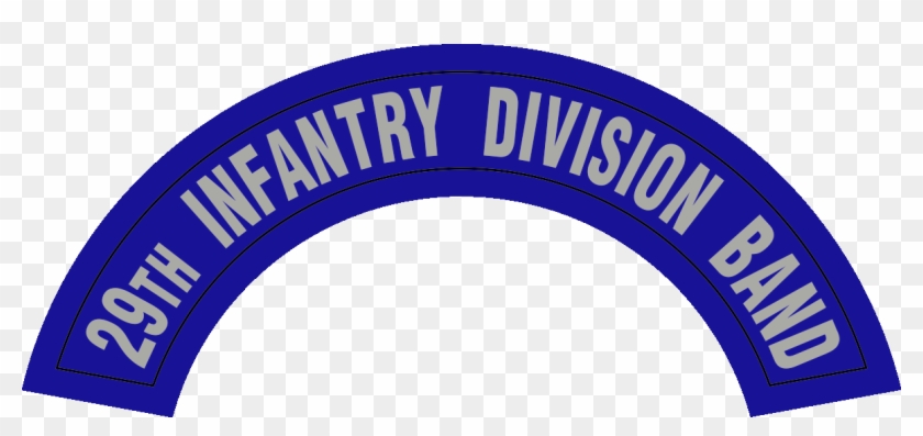 Us Army 29th Inf Div Band Tab - Us Army 29th Inf Div Band Tab #1437358