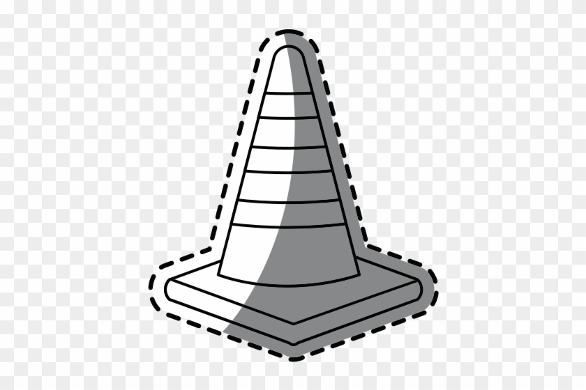 Svg Royalty Free Library Tweb - Traffic Cone #1437373