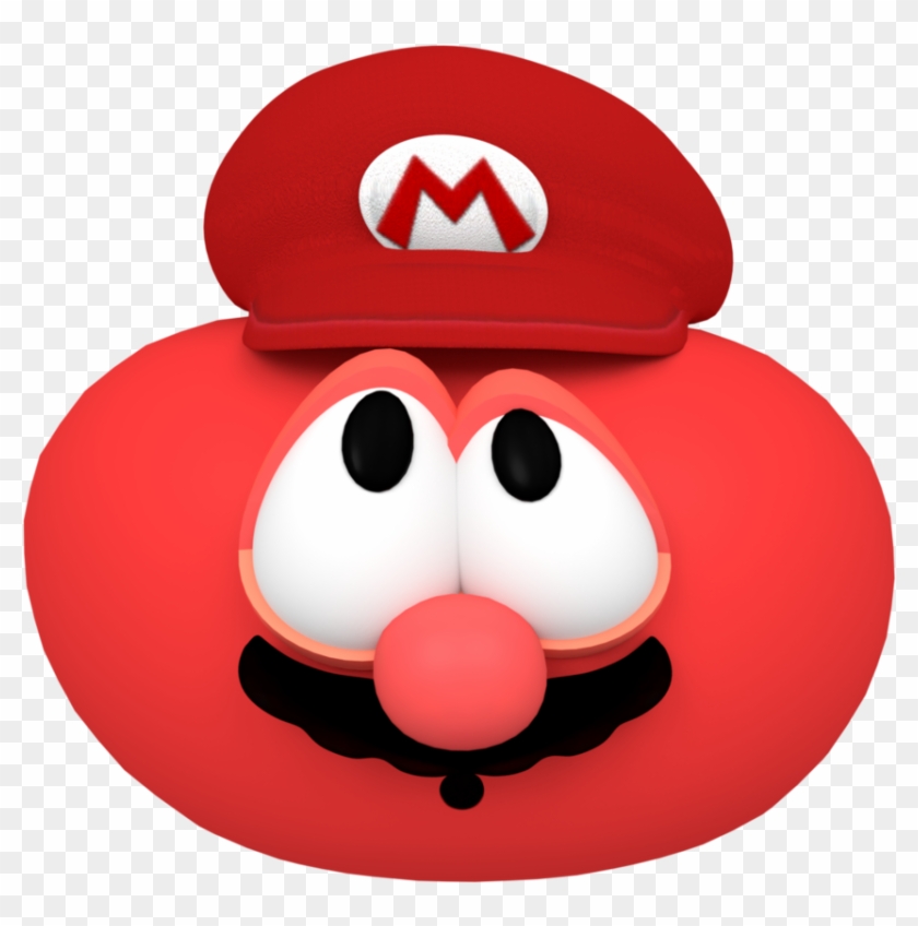 The Tomato Plumber By Nintega Dario On - Bob The Tomato As Mario #1437428