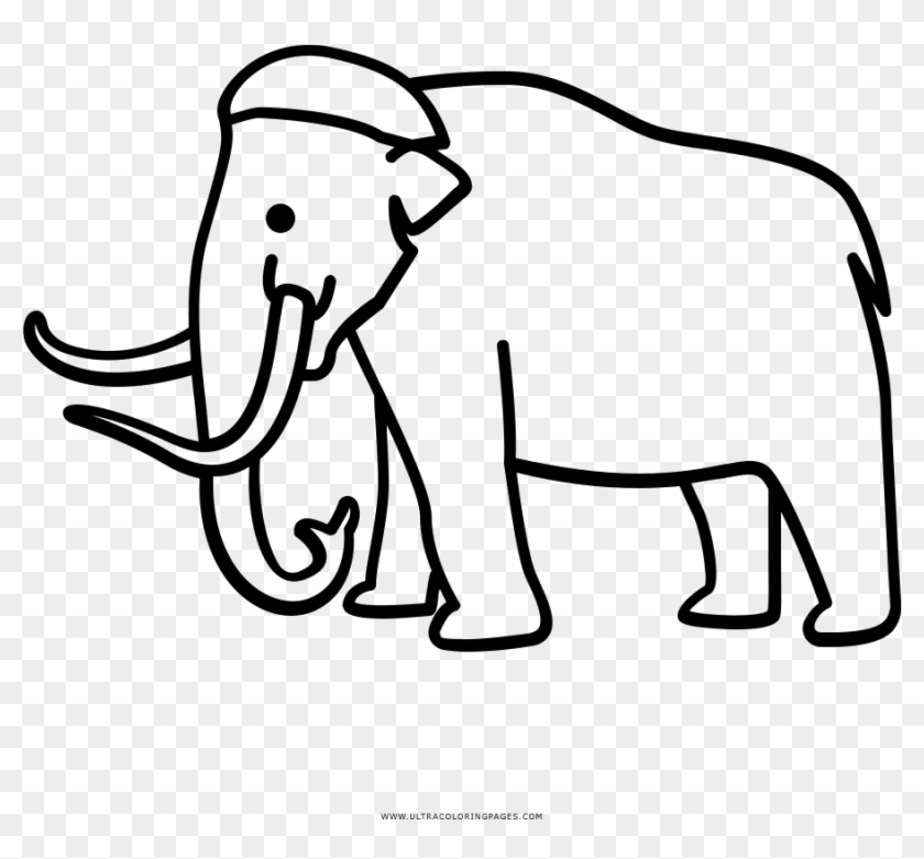 Mammoth Coloring Page Ultra Coloring Pages - Desenho De Um Mamute #1437457