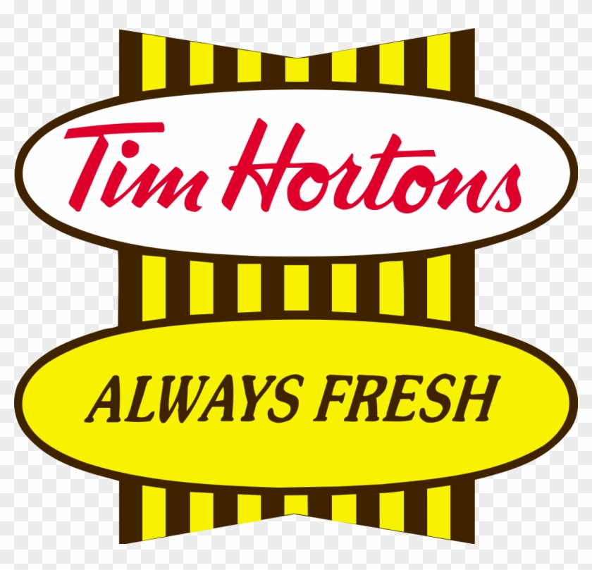 Tim Hortons Logo - Tim Hortons Old Logo #1437468