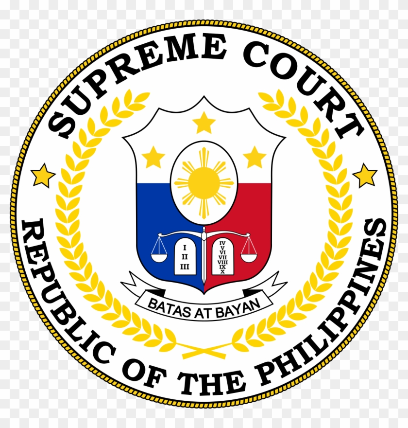 Supreme Court Of The Philippines Wikipedia Courthouse - Seal Of The Supreme Court Of The Philippines #1437506
