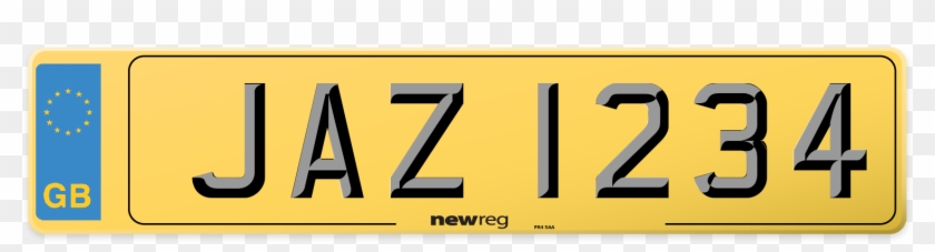 Northern Irish Style Number Plate Example Displaying - Uk Reg #1437510