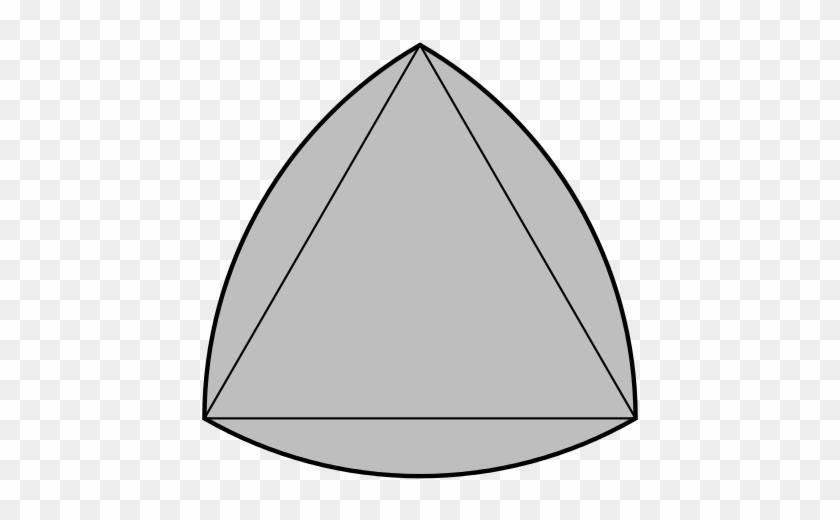 The Boundary Of A Reuleaux Triangle Is A Constant Width - Reuleaux Triangle Png #1437587