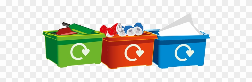 Recycling Containers - - Green Recycling Box #1437654