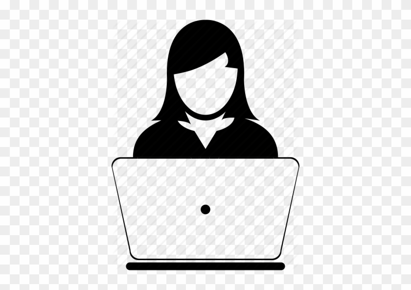Computer User Png - Female User Icon #1437695