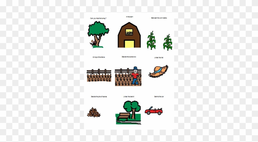 Boardmaker Share-hide The Turkey For Prepositions - Cowboy Silhouette #1437699