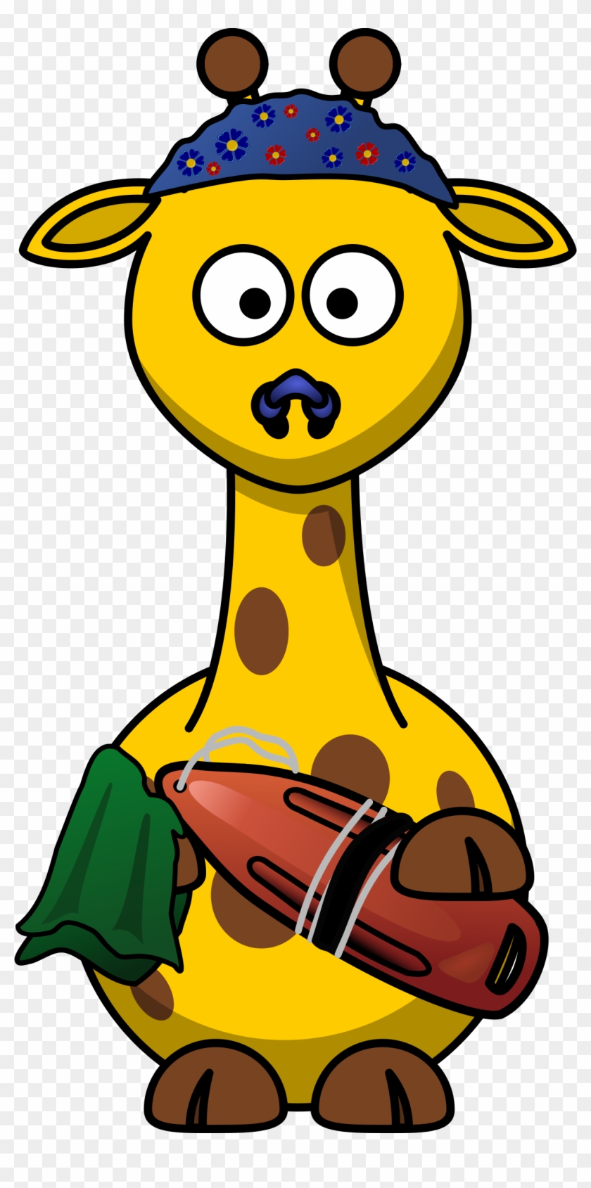 Clipart - Cartoon Giraffe #1437787