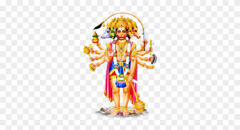 House Of Lords - Ratnatraya Panchmukhi Hanuman Ji Sticker #1437788