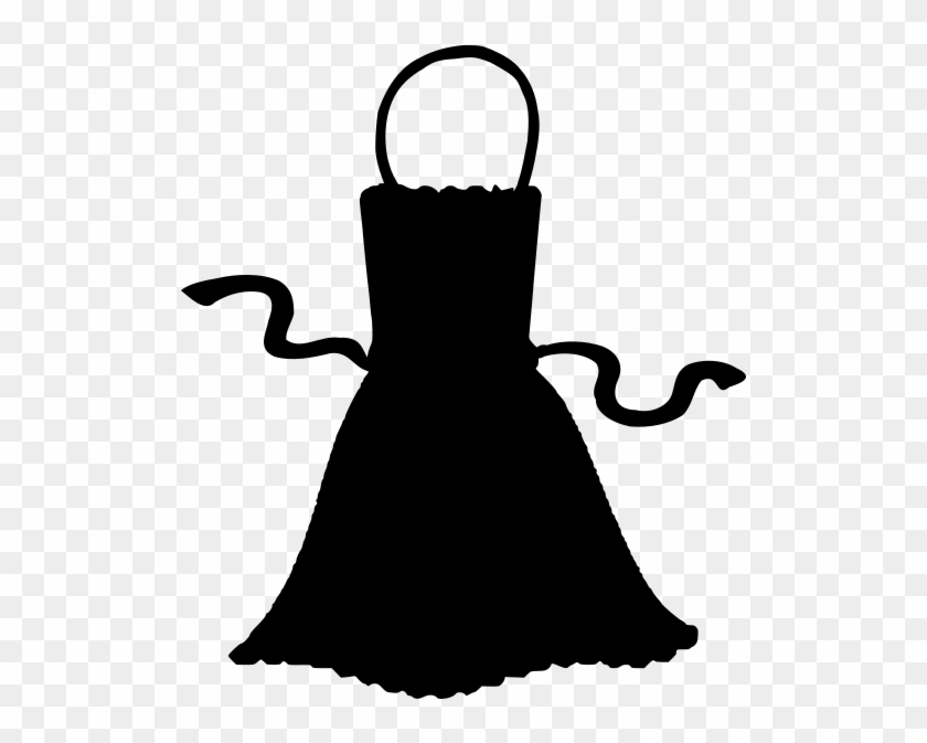 Png Royalty Free Silhouette Household Kitchen Png - Apron Clipart #1437830