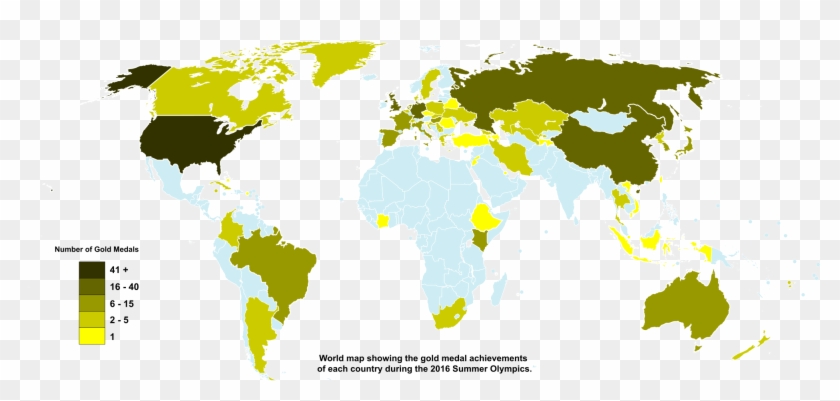 File Countries Gold Medals Summer Wikimedia Png Gold - Erasmus Plus Countries #1437875