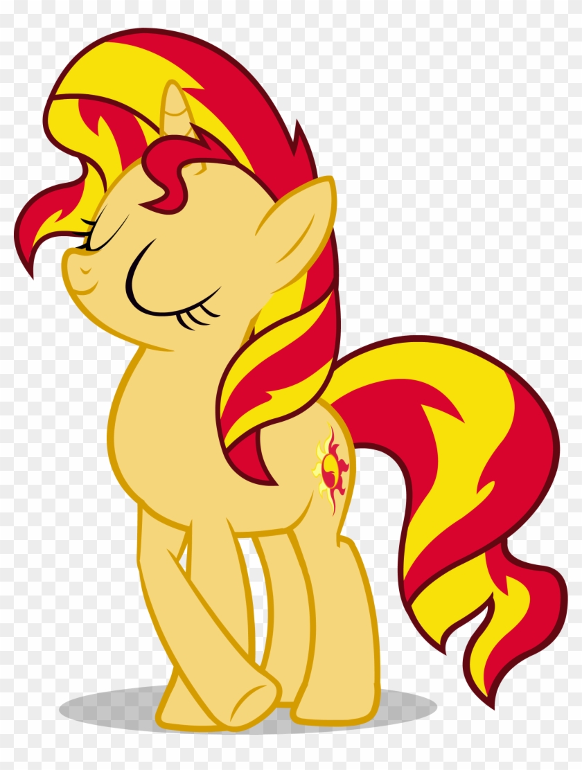 Mlp Sunset Shimmer Being Ladylike Am I - Sunset Shimmer Pony #1438000
