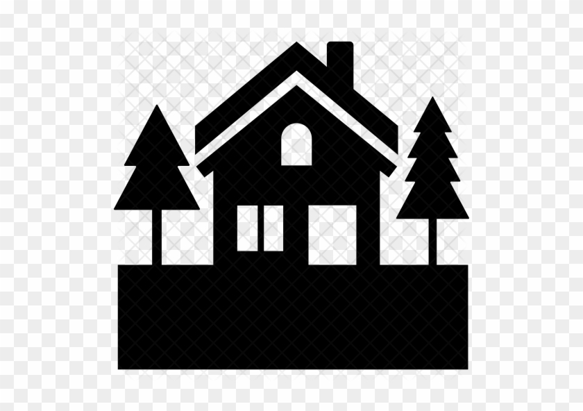Svg Royalty Free Download Rural House Icon Real - Courtyard House Icon #1438001