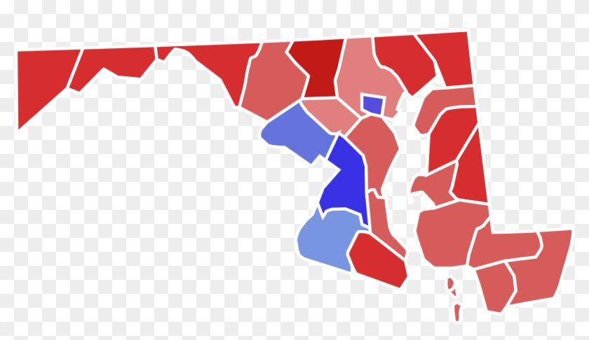 File Maryland Governor Results By County Svg - United States Senate Races Wikipedia #1438081