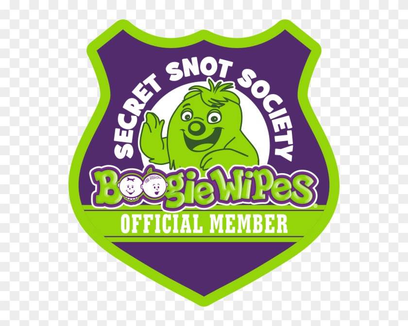 The Boogie Wipes® Brand Wipes Secret Snot Society Is - Boogie Wipes Grape Scent, 90 #1438093