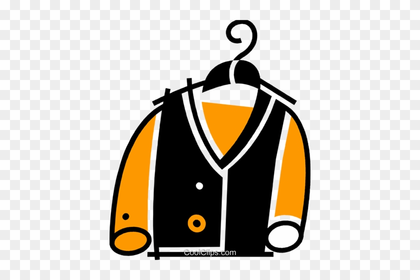 Coats And Jackets Royalty Free Vector Clip Art Illustration - Jacket #1438107
