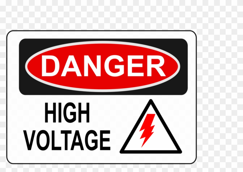 Electric Potential Difference High Voltage Computer - Danger High Voltage Free #1438240